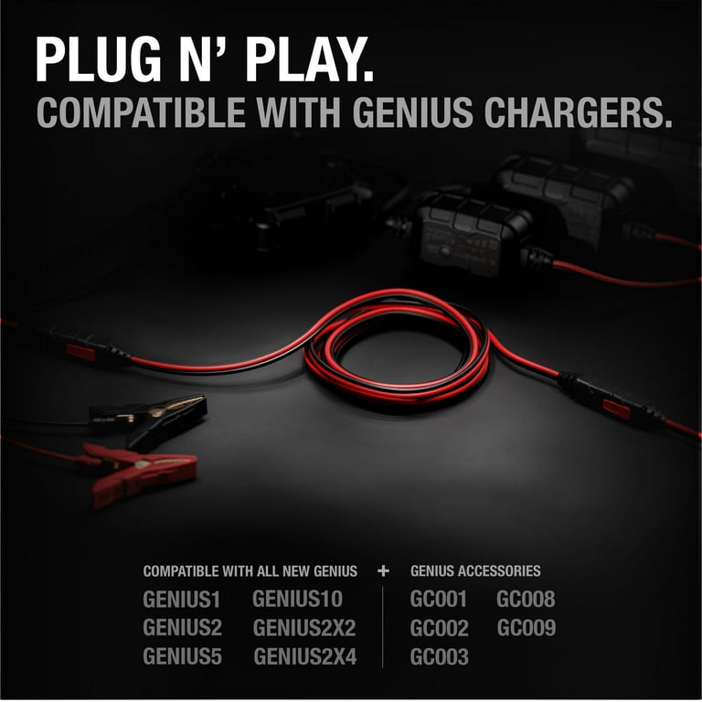NOCO Genius GC004 X-Connect 10 Foot Extension Cable Lead for Battery Chargers NOCO Genius GC004 X-Connect 10 Foot Extension Cable Lead for Battery Chargers
